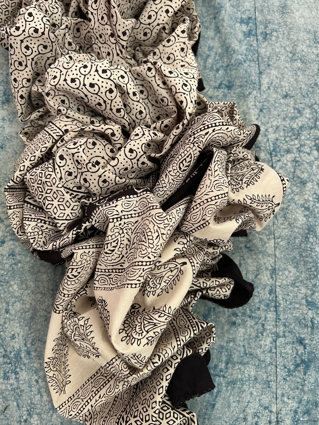 Natural Dyed Bagh Block Print Cotton Suit