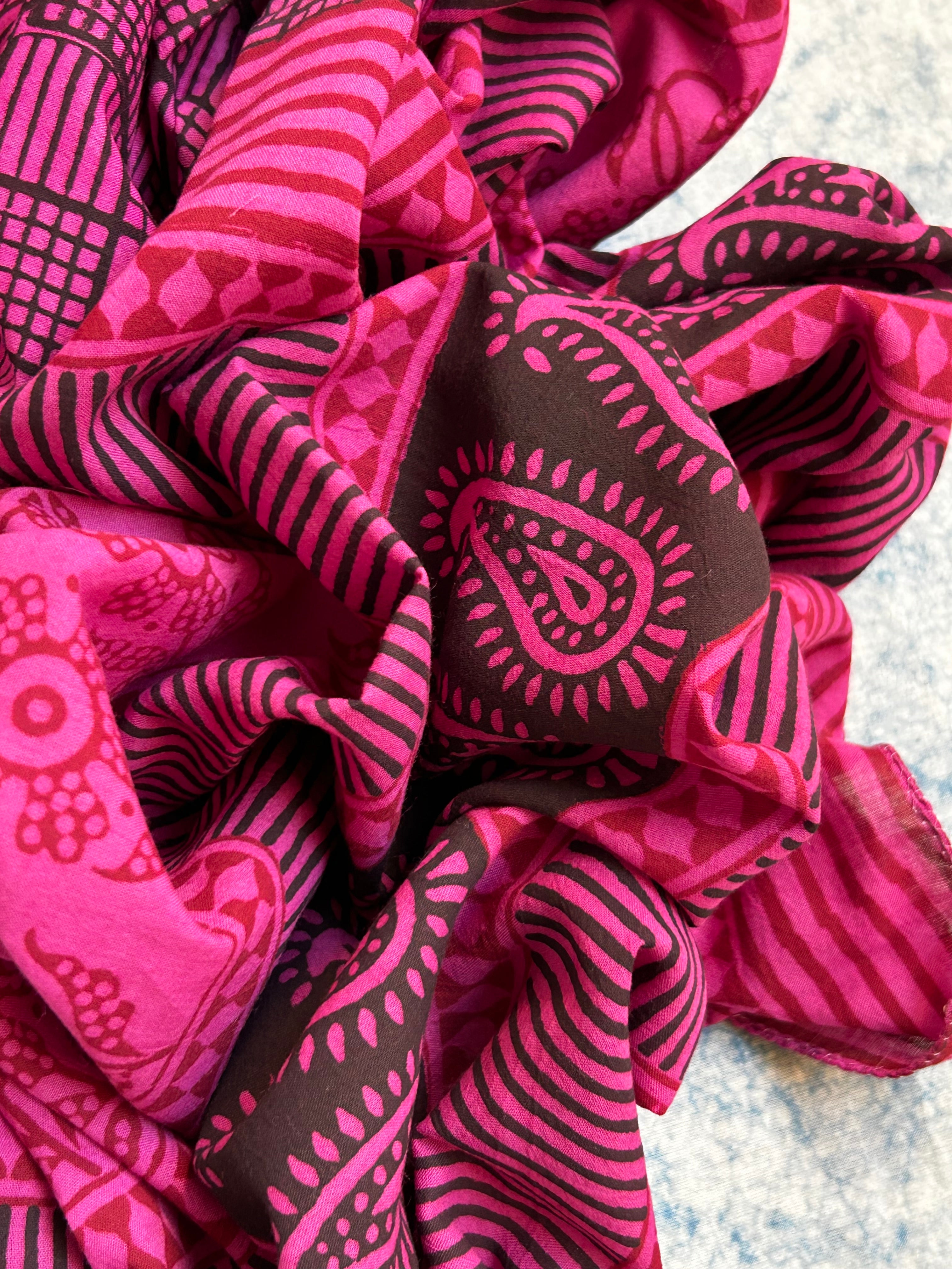 Natural Dyed Bagh Block Print Cotton Suit
