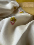 Handwoven Chikankari Work Maheshwari Set