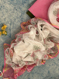 Handwoven Handblock Printed Set - Berry Pink