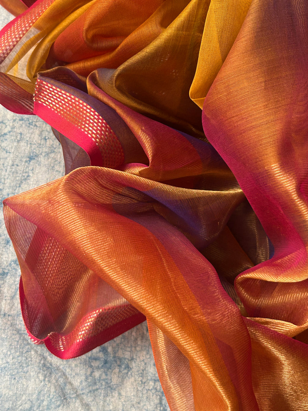 Shona - Handwoven Maheshwari Kurta Dupatta Set