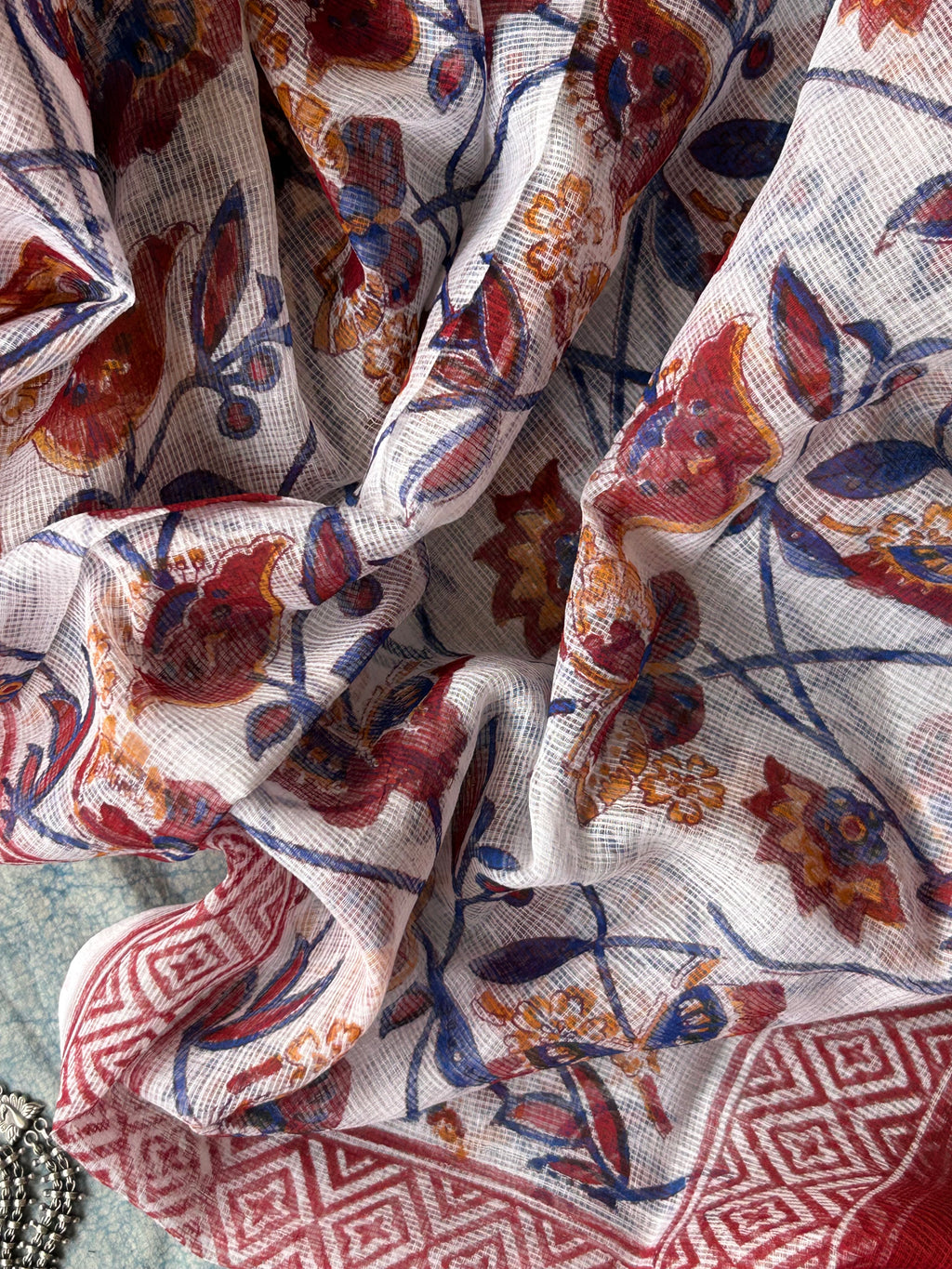 Handcrafted Cotton Kota Suit