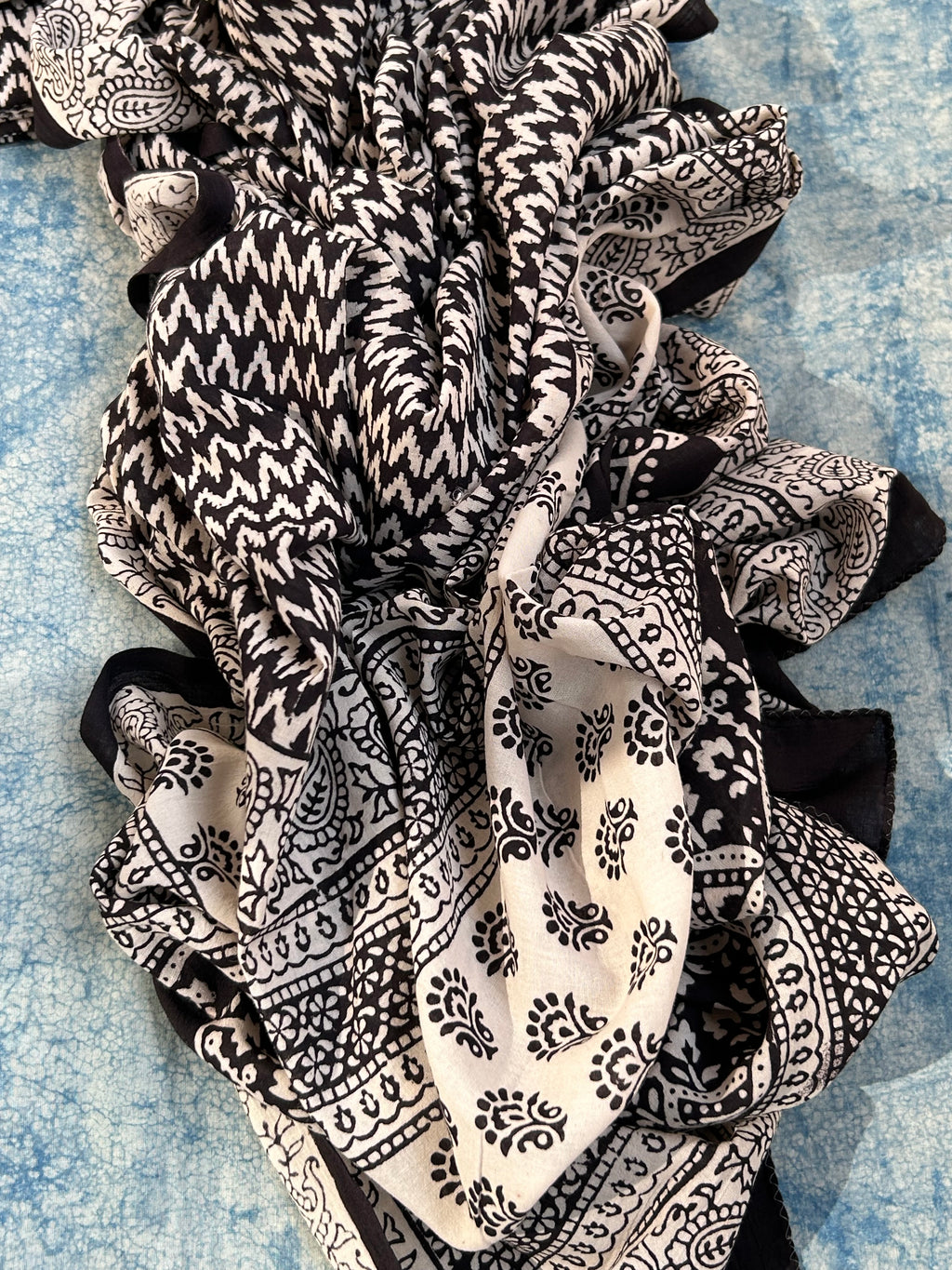 Natural Dyed Bagh Block Print Cotton Suit