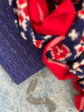 Handwoven Ikat Kurta Telia Dupatta Set