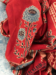 Natural Dyes Handblock Ajrakh Cotton Suit