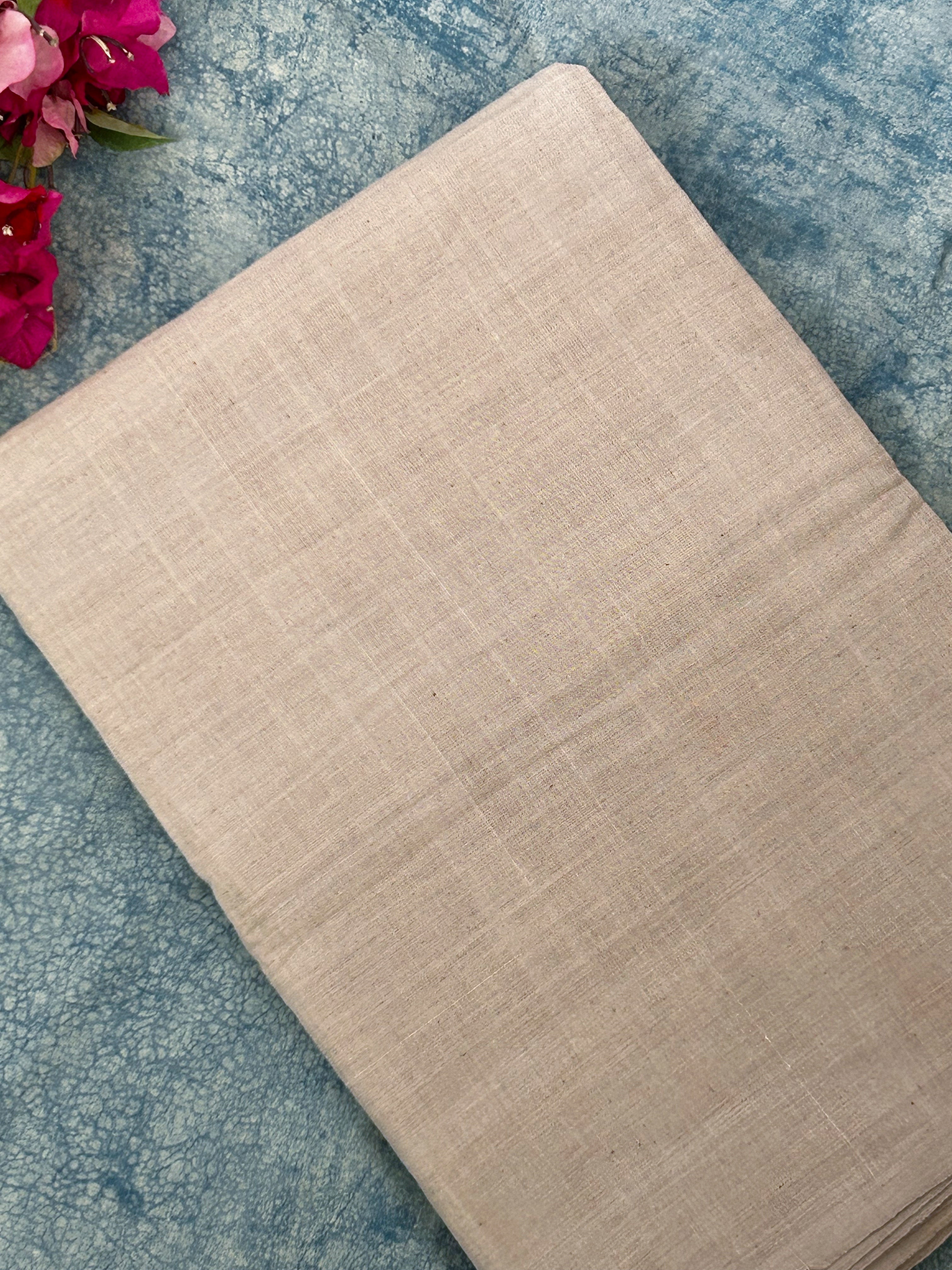Handspun & Handwoven 2.5m Malkha Cotton Fabric