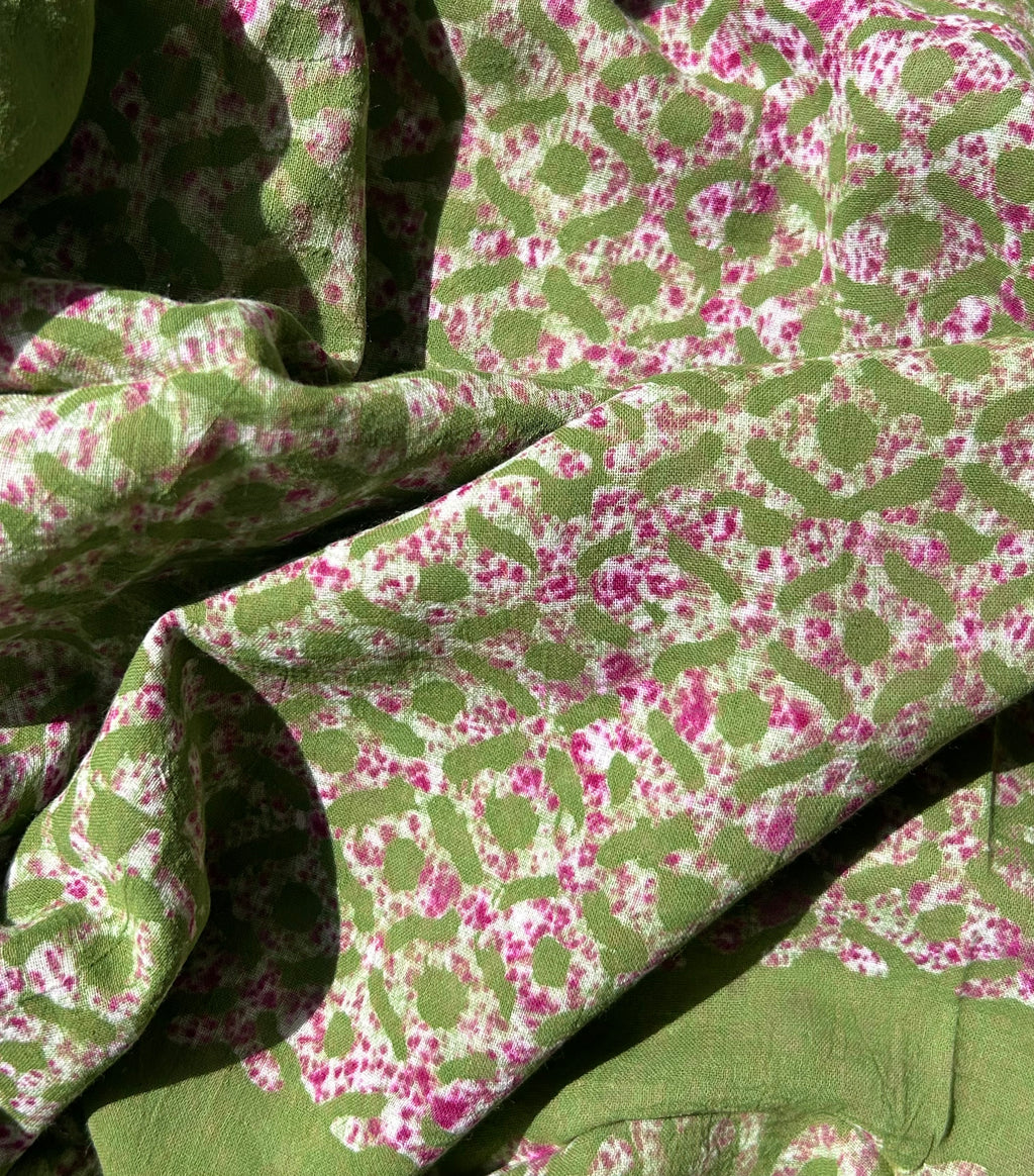 Handblock Batik Cotton Suit