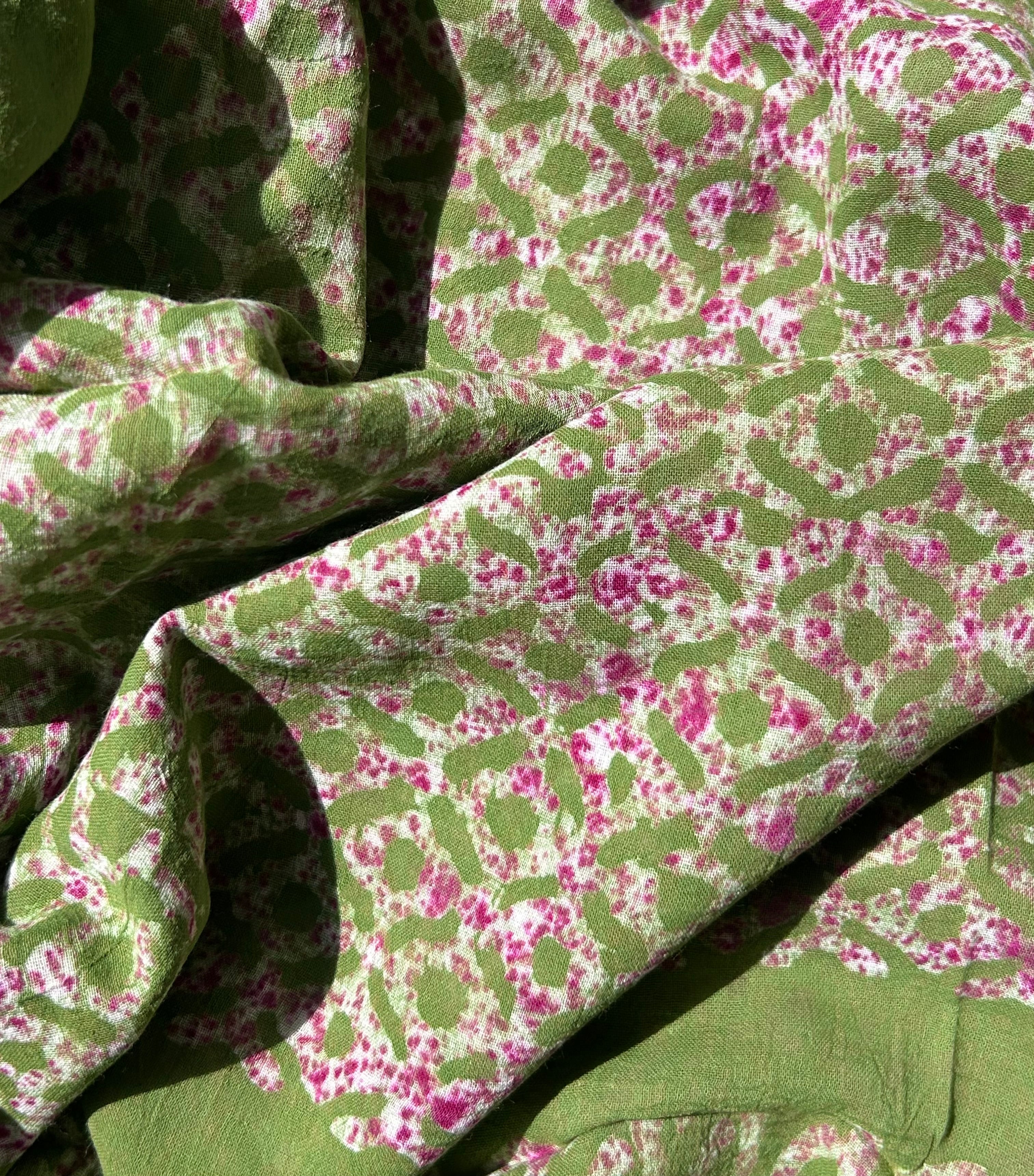 Handblock Batik Cotton Suit