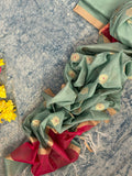 Handwoven Chanderi Kurta Dupatta Set