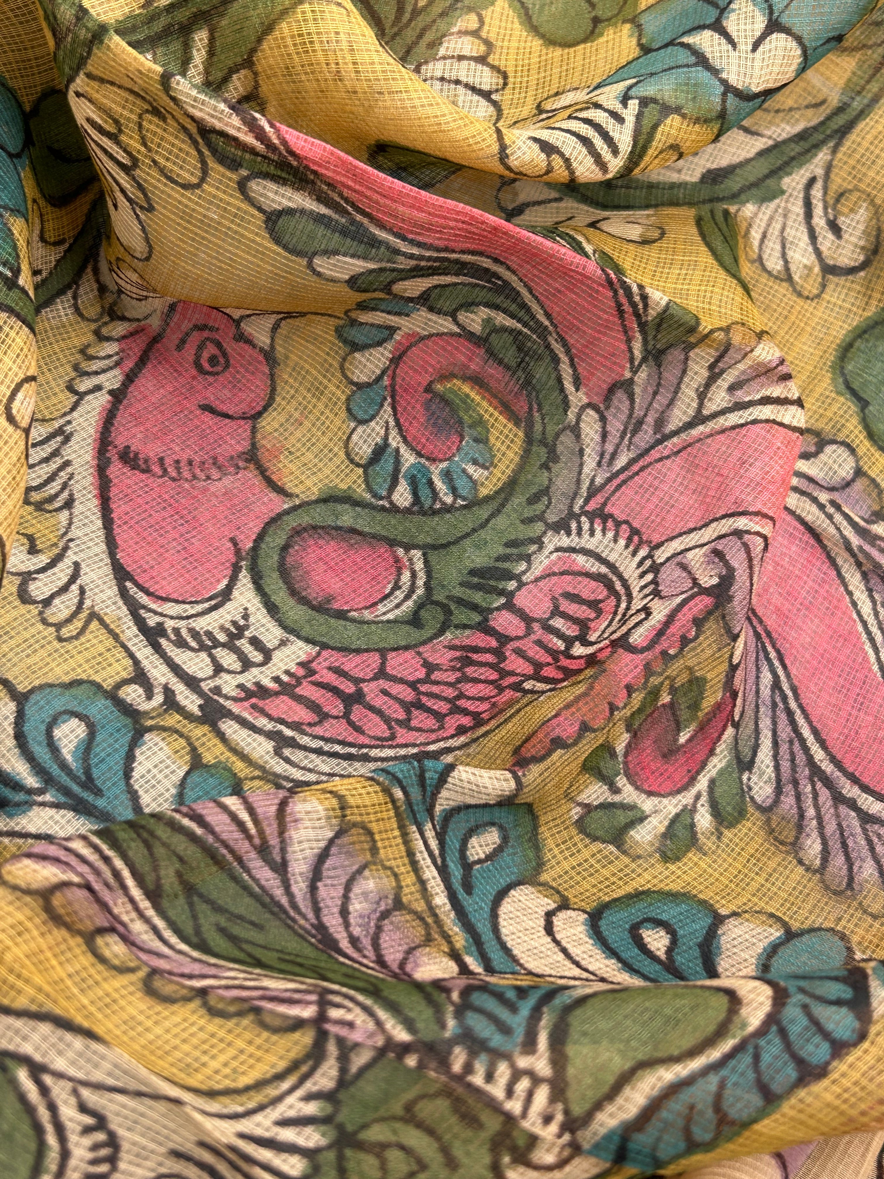 Handwoven Handcrafted Kalamkari Set