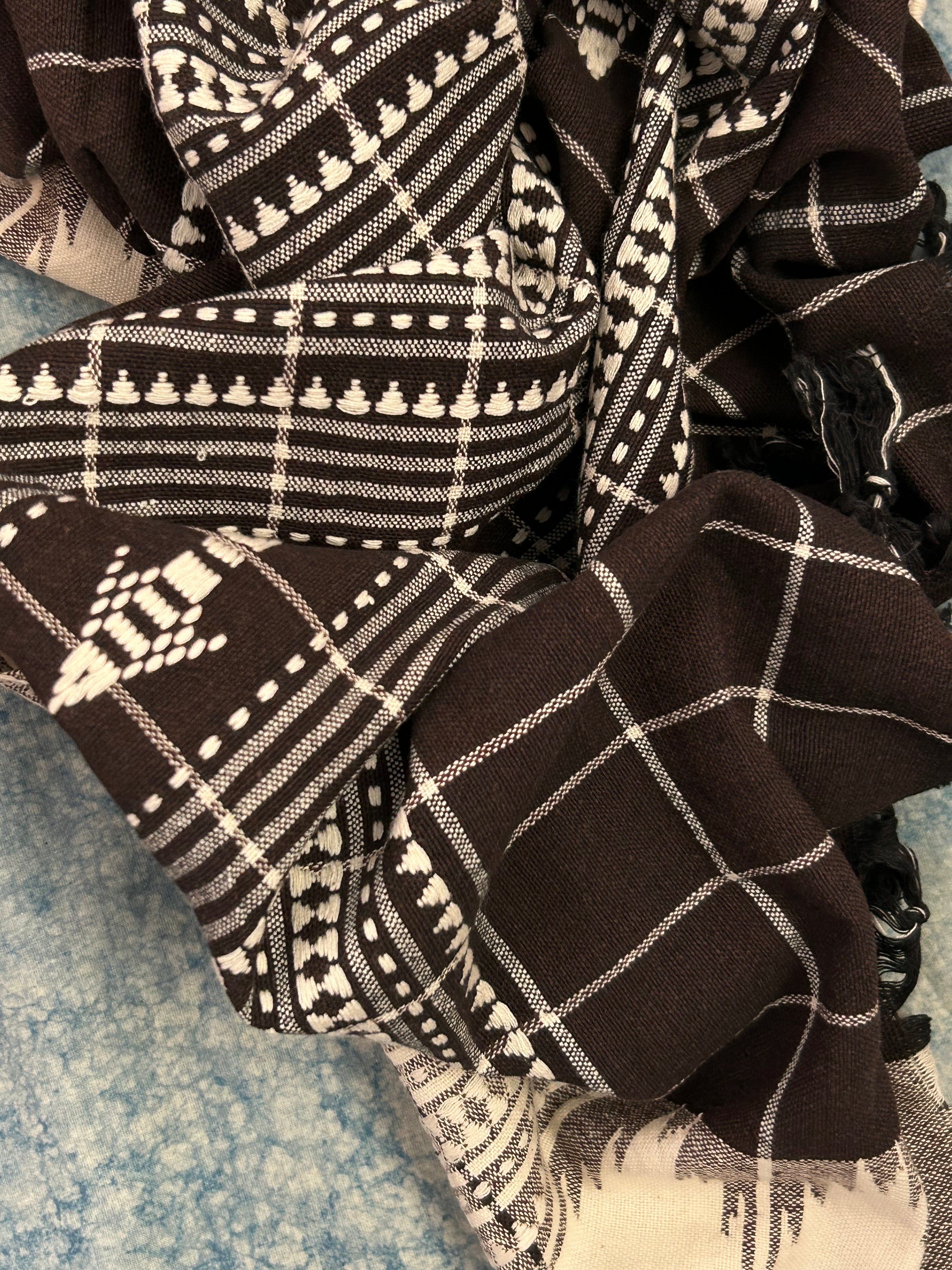 Handspun Handwoven Kotpad Kurta Dupatta Set