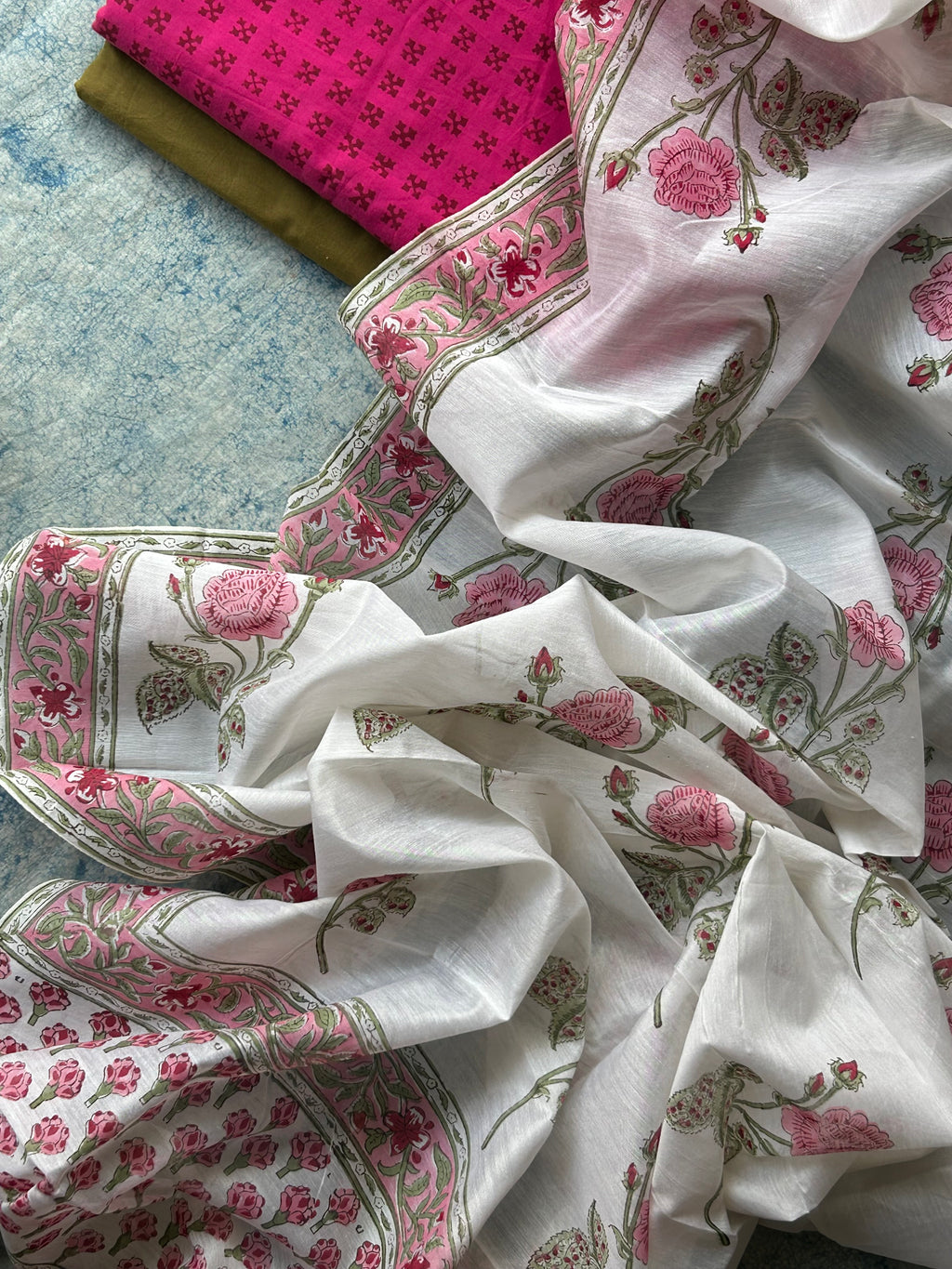 Gulaab - Handcrafted Cotton Suit Set