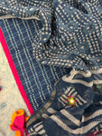 Handblock Handdone Embroidery Cotton Kota Suit