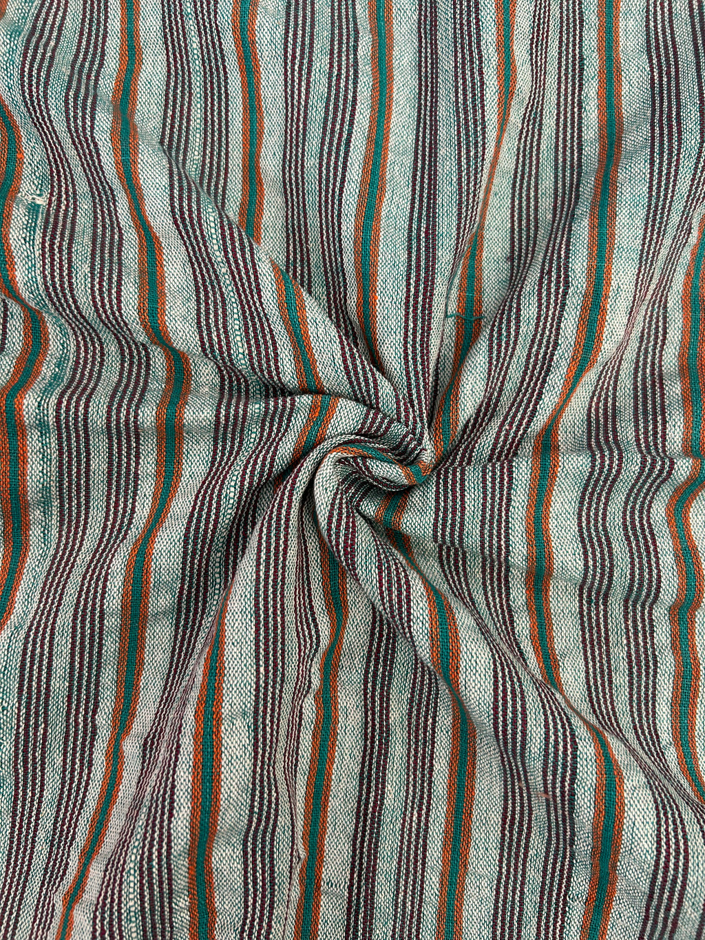 Handspun Handwoven Kotpad Fabric - Turquoise (1m)