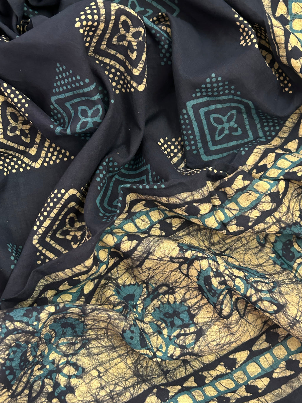Handblock Batik Cotton Suit