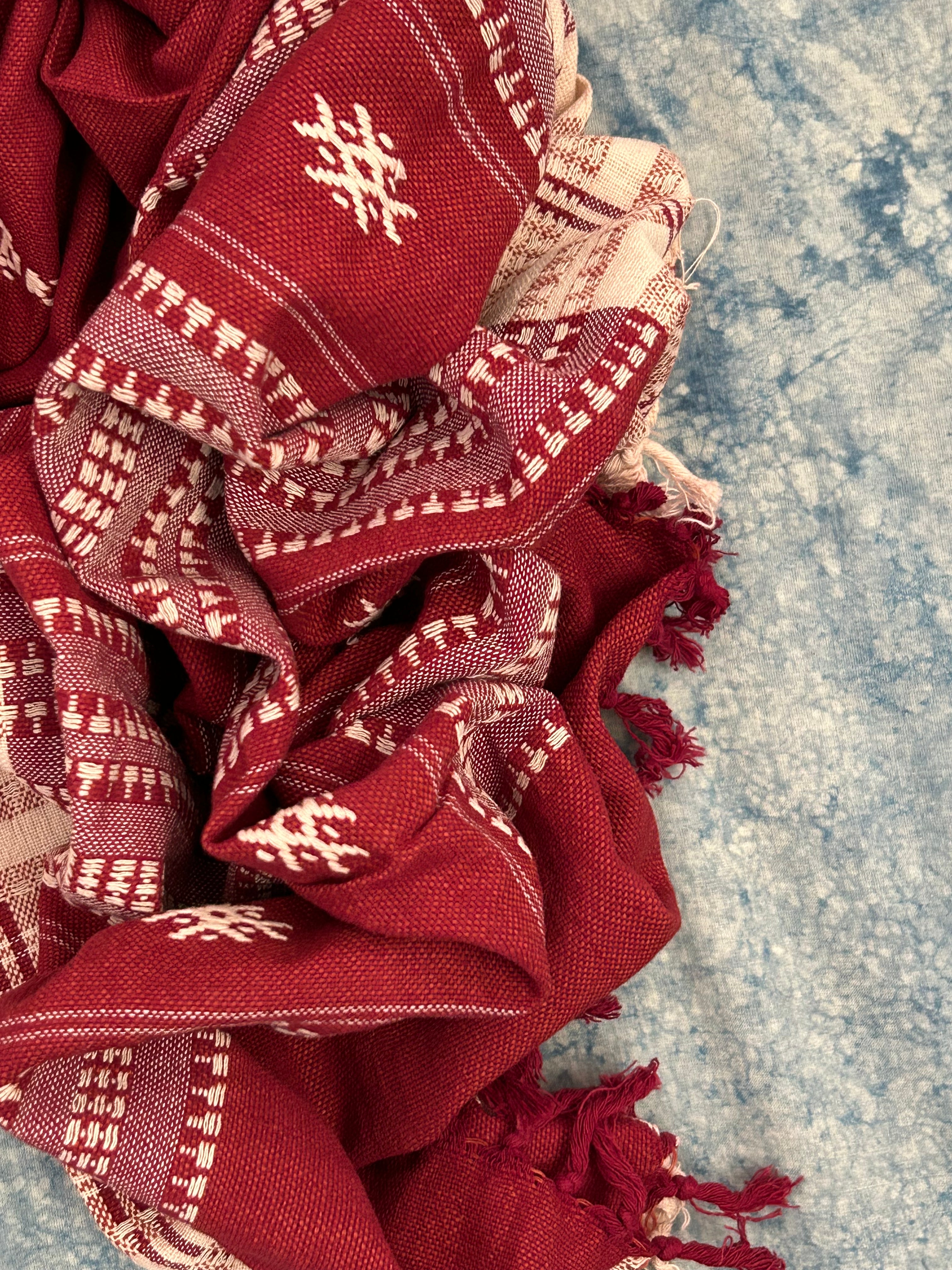 Handspun Handwoven Kotpad Kurta Dupatta Set