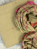 Jade- Handwoven Bengal Jamdani Kurta Dupatta set