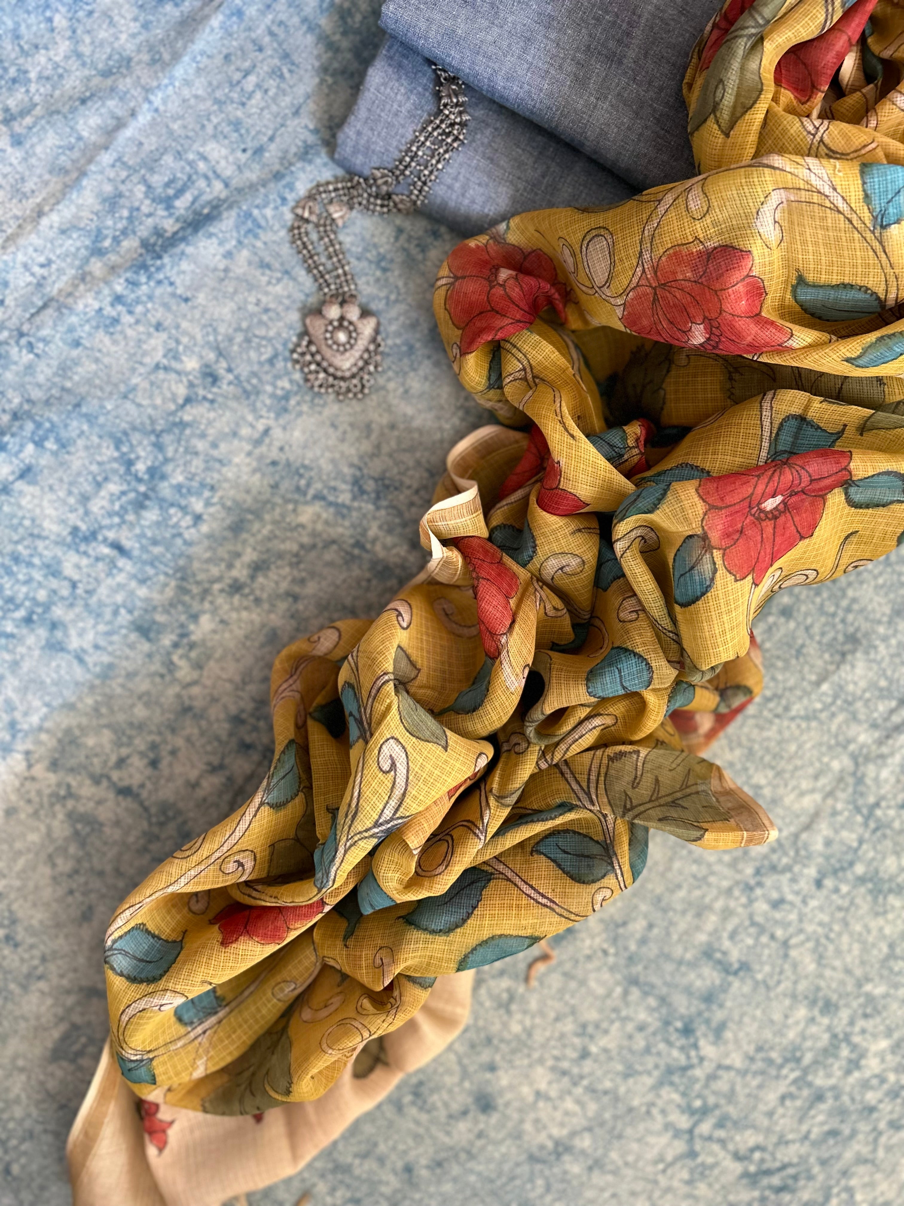 Handwoven Handcrafted Kalamkari Set