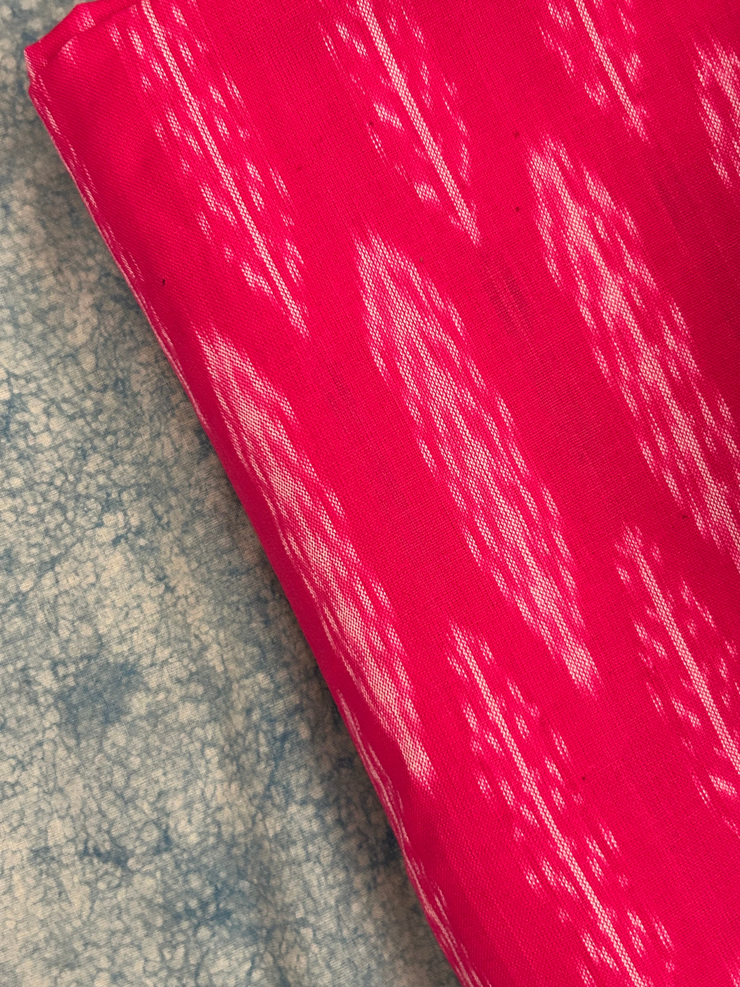 Handwoven Ikat Kurta Dupatta Set