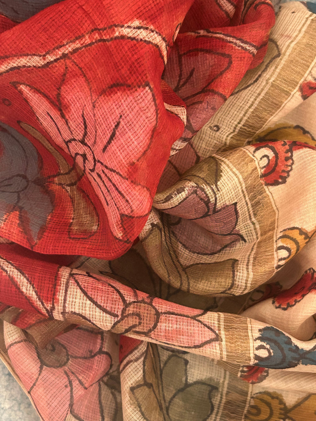 Handwoven Handcrafted Kalamkari Set