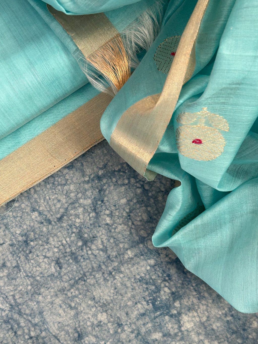 Handwoven Chanderi Kurta Dupatta Set