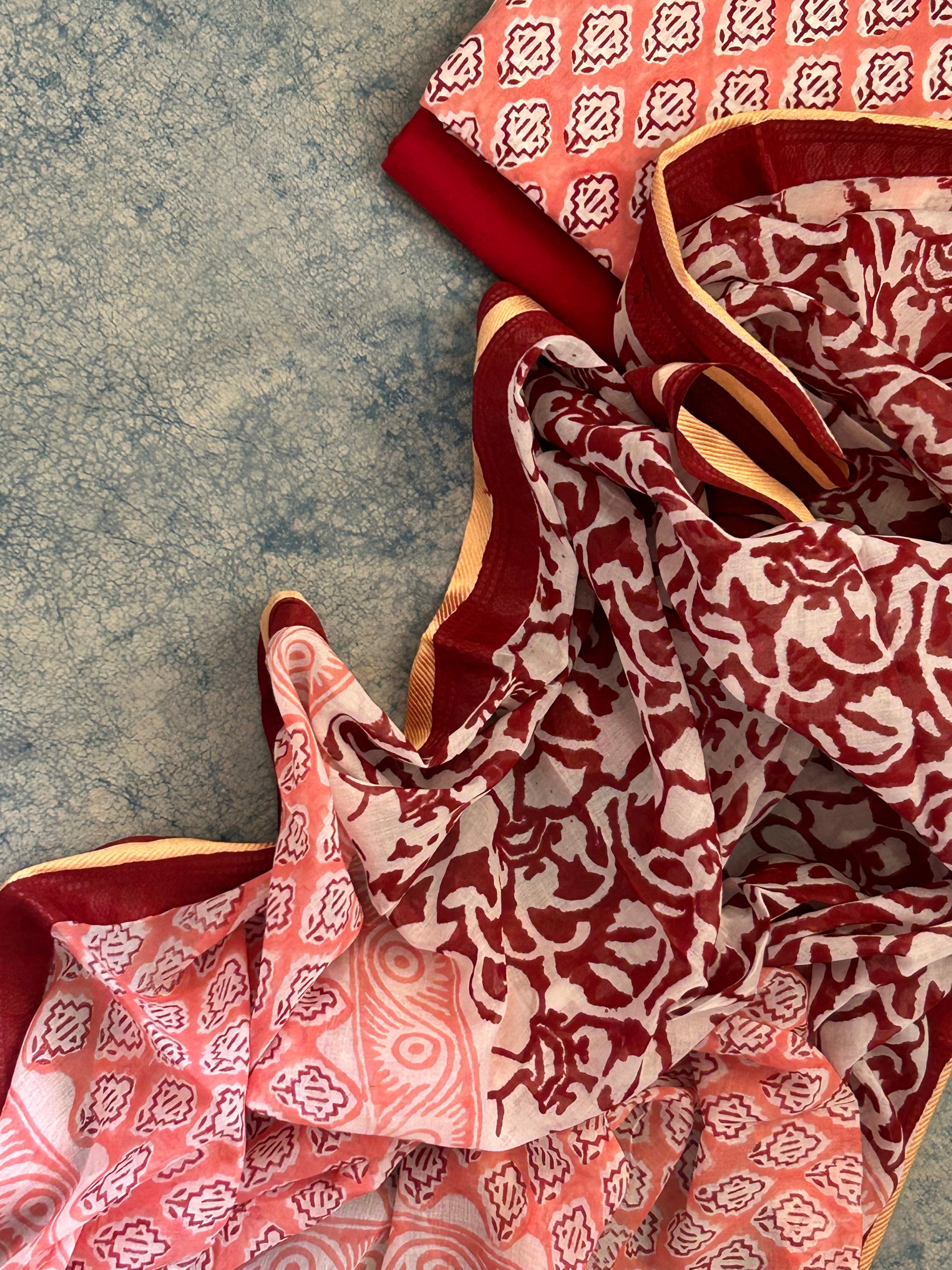 Handcrafted Cotton Suit Set