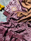 Handblock Batik Cotton Suit