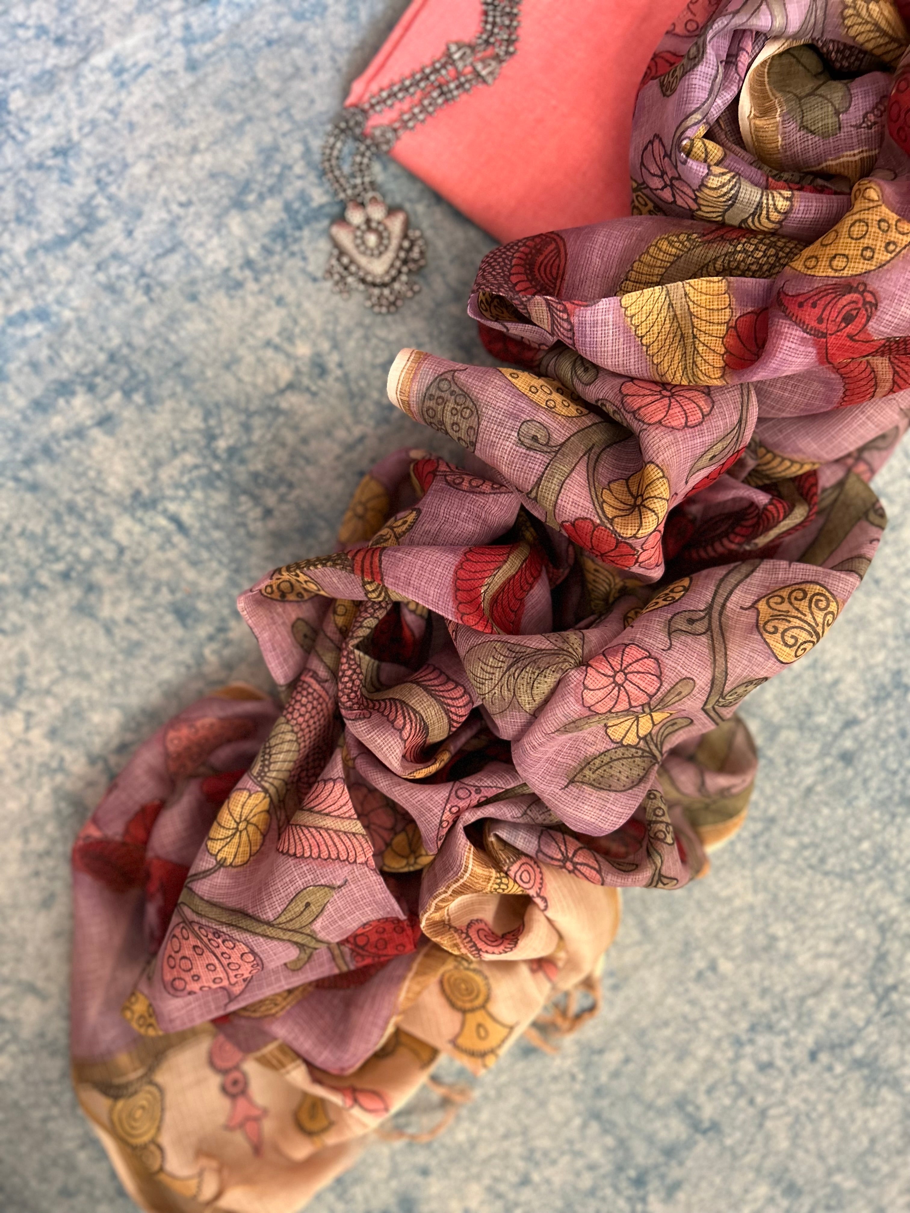 Handwoven Handcrafted Kalamkari Set