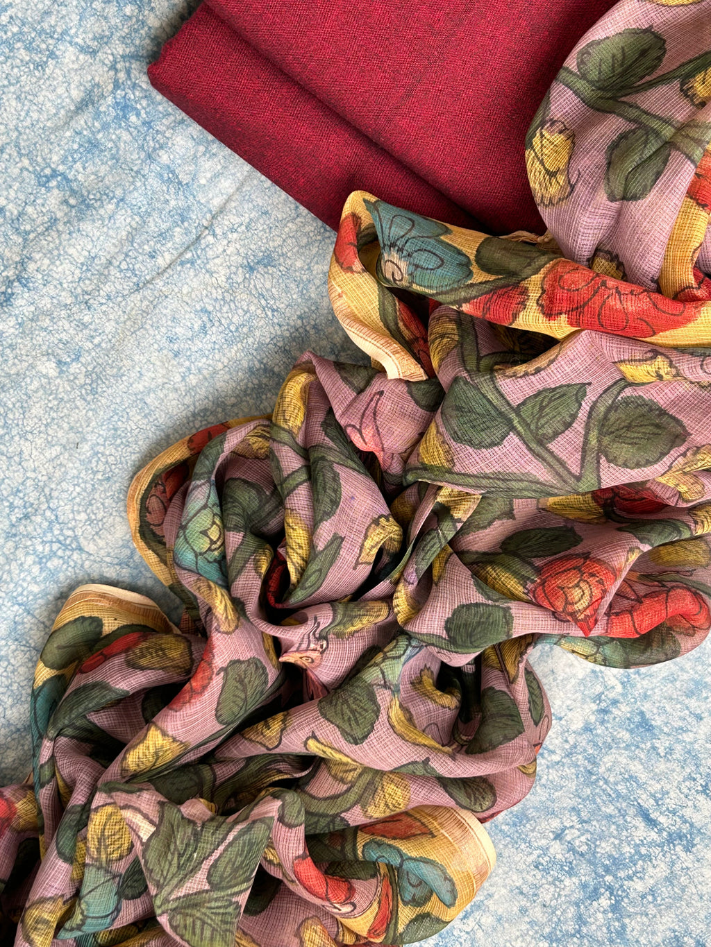 Handwoven Handcrafted Kalamkari Set