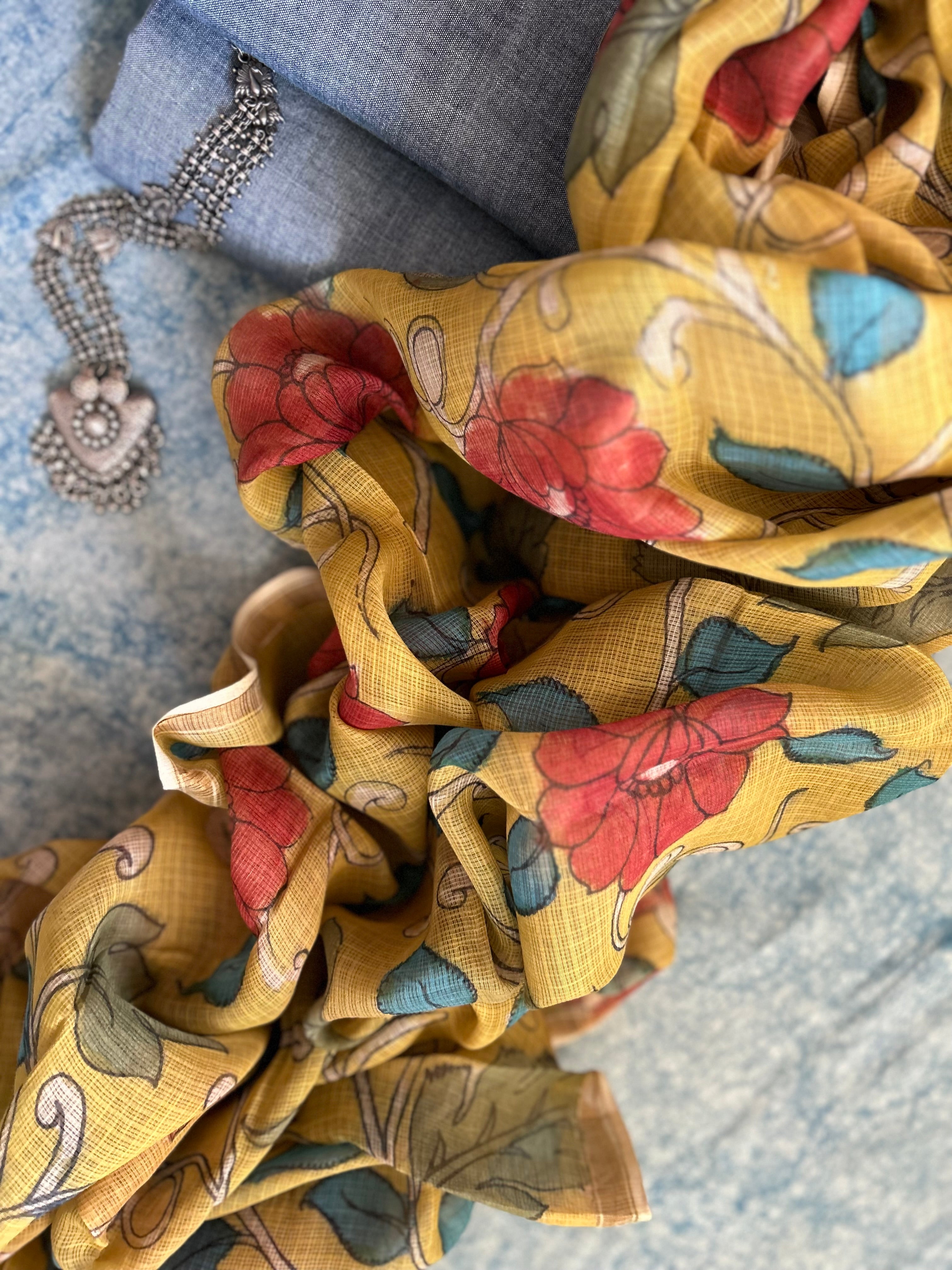 Handwoven Handcrafted Kalamkari Set