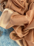 Handwoven Maheshwari Kurta Dupatta Set -Almond
