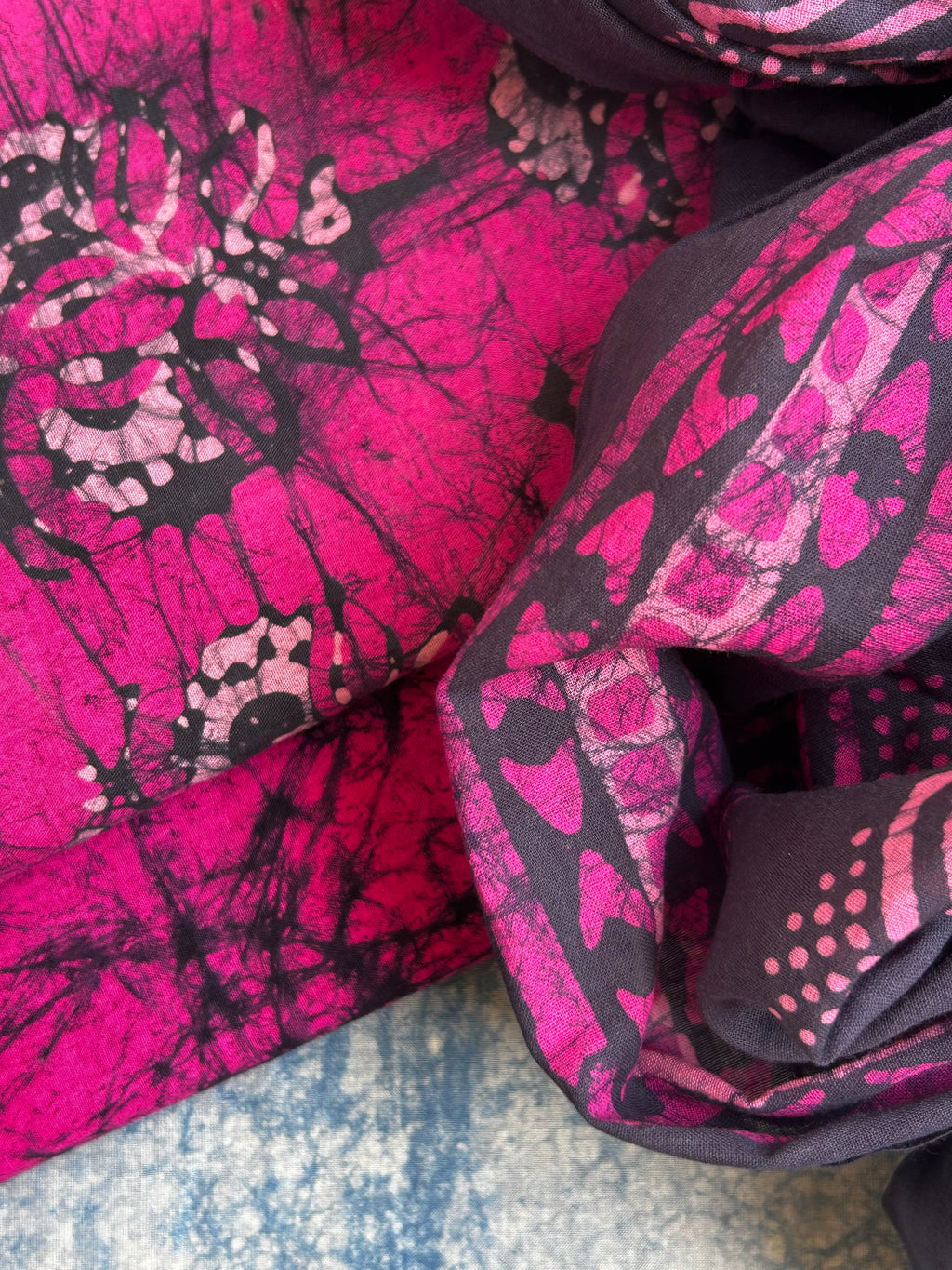Handblock Batik Cotton Suit