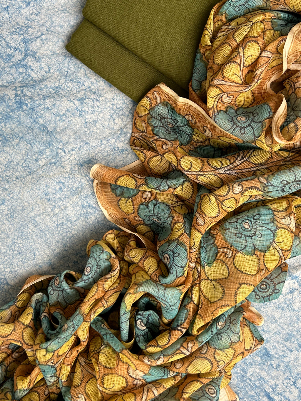 Handwoven Handcrafted Kalamkari Set