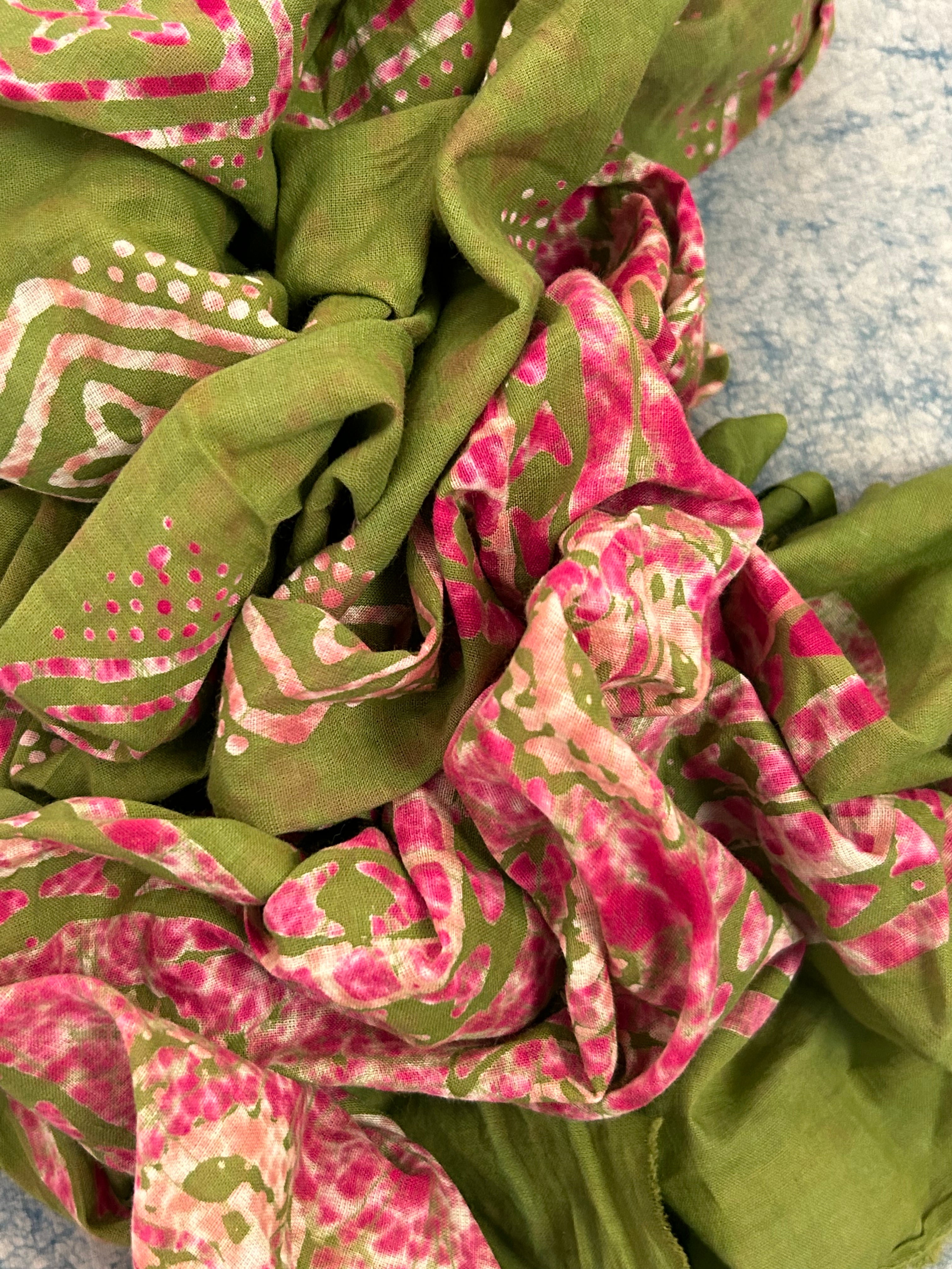 Handblock Batik Cotton Suit
