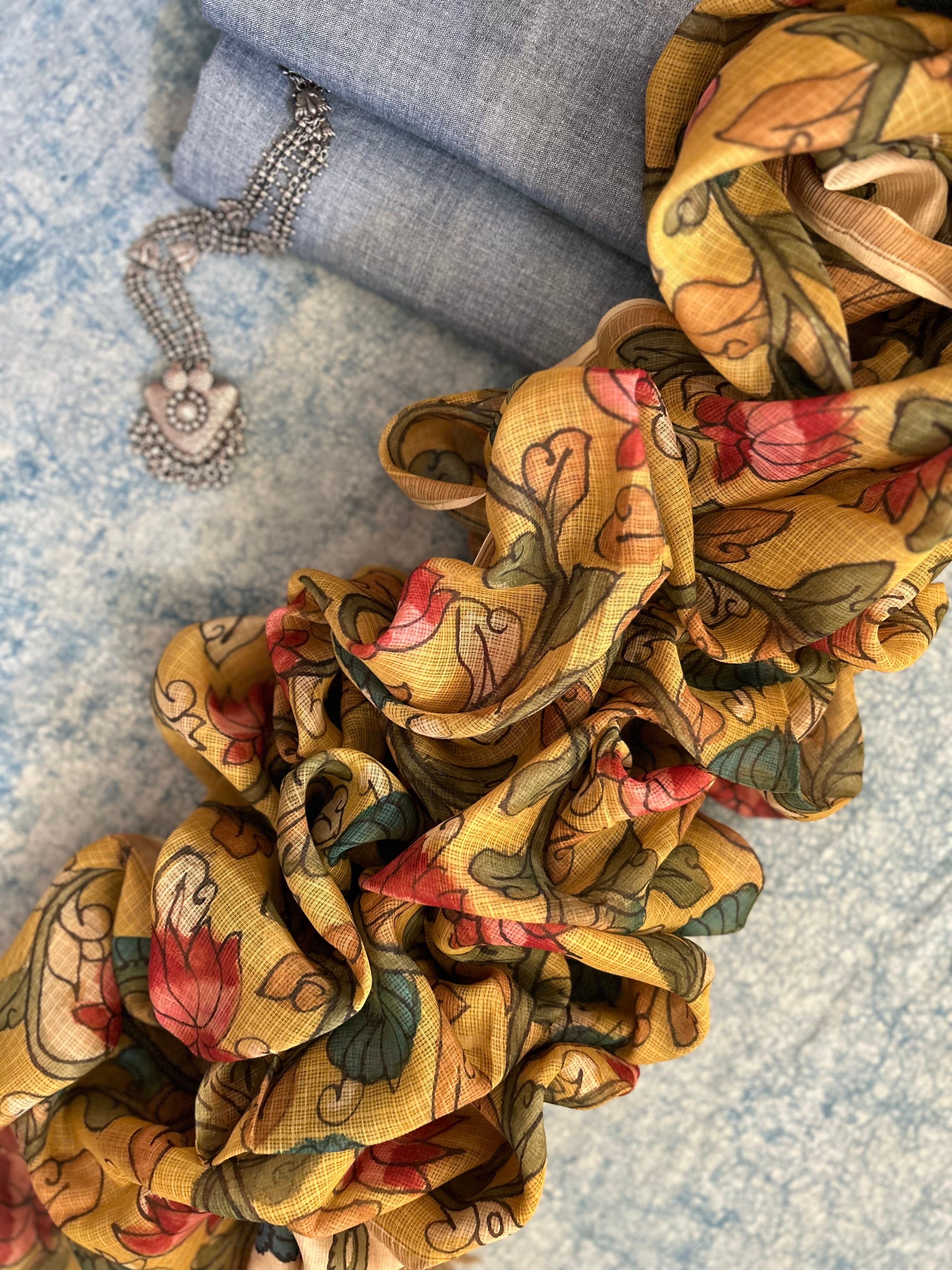 Handwoven Handcrafted Kalamkari Set
