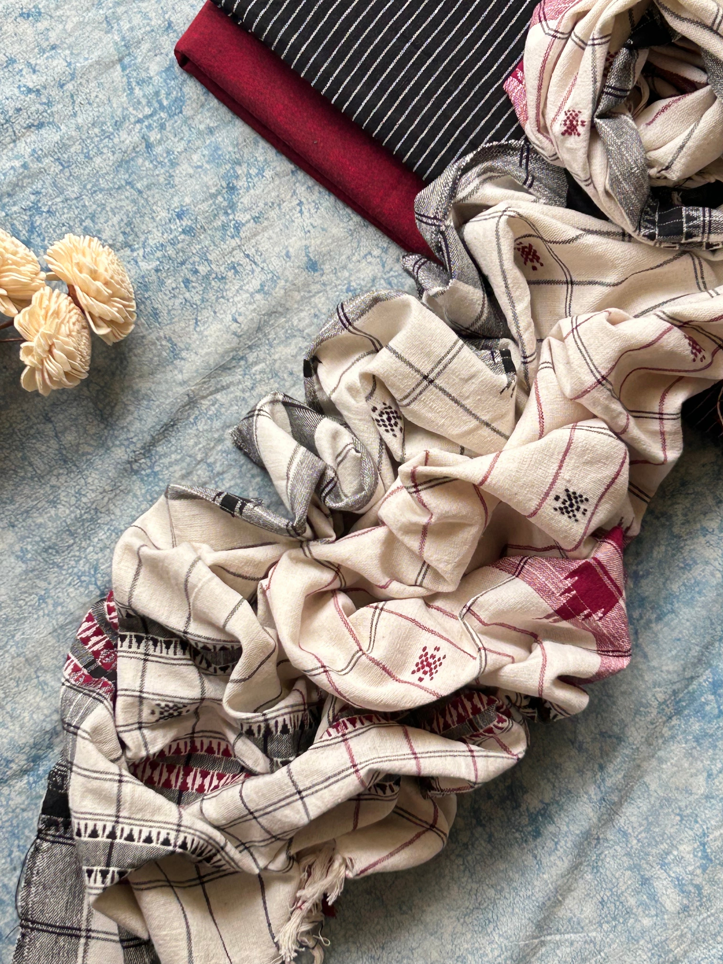Barkha - Handspun Handwoven Kotpad Suit Set