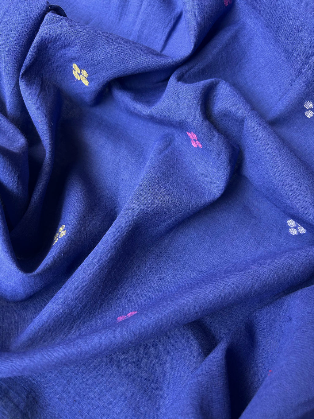 Alaknanda - Handwoven Bengal Jamdani Fabric (760 INR/metre)