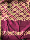 Handwoven Ikat Kurta Dupatta Set