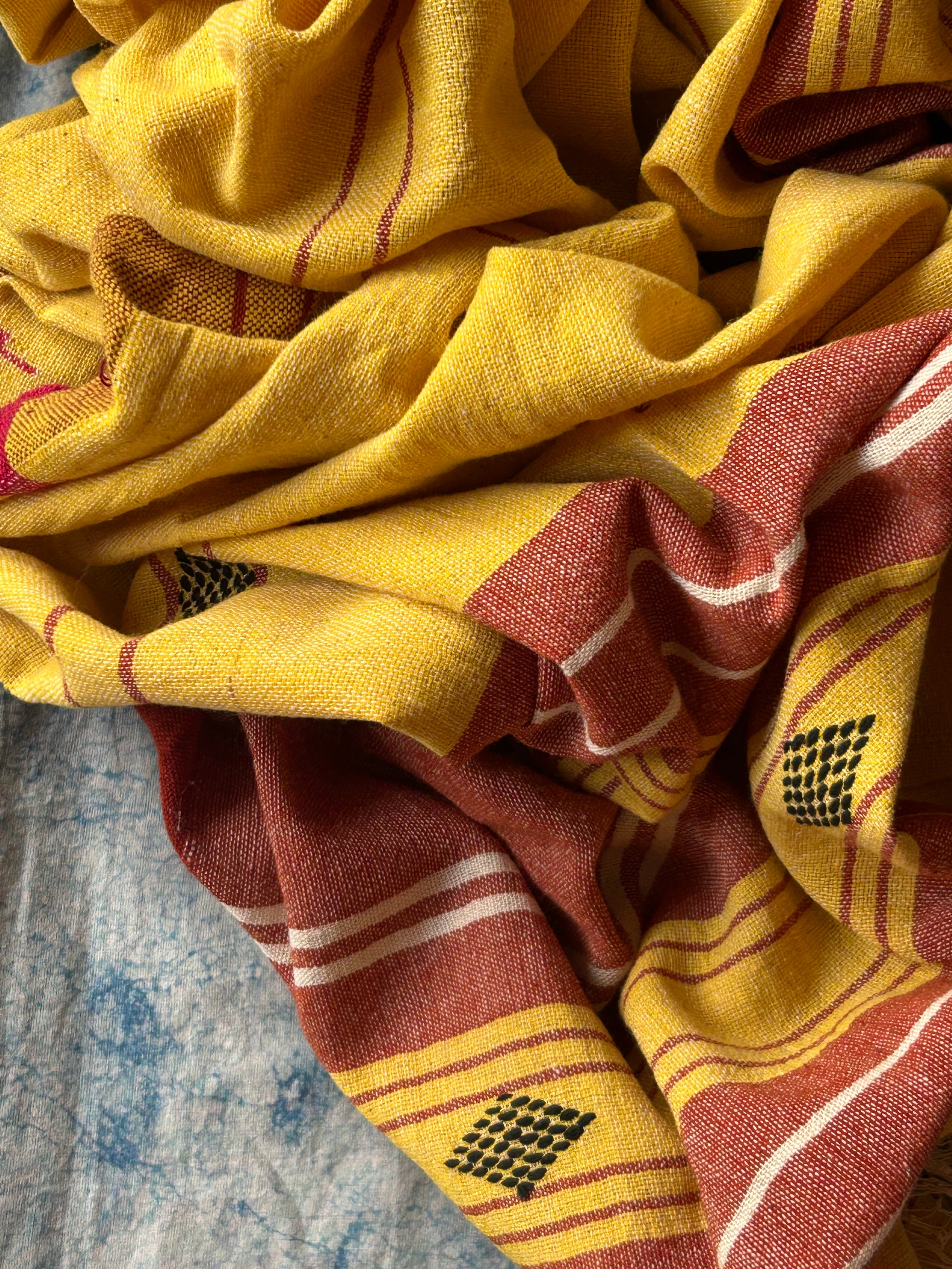 Dhoop - Handspun Handwoven Kotpad Suit Set