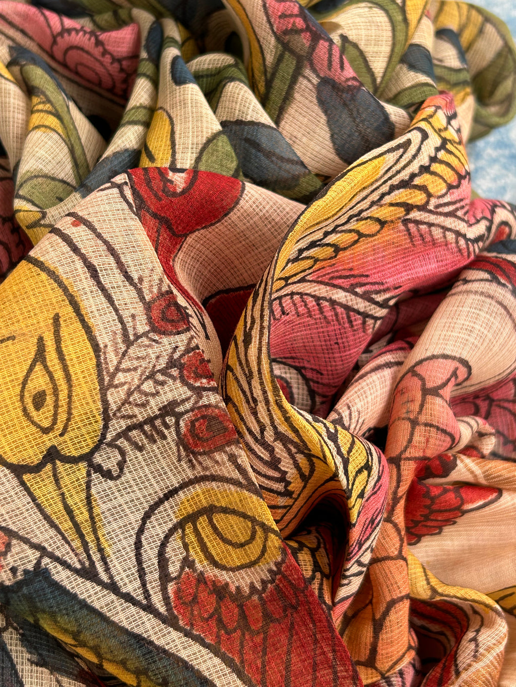 Handwoven Handcrafted Kalamkari Set
