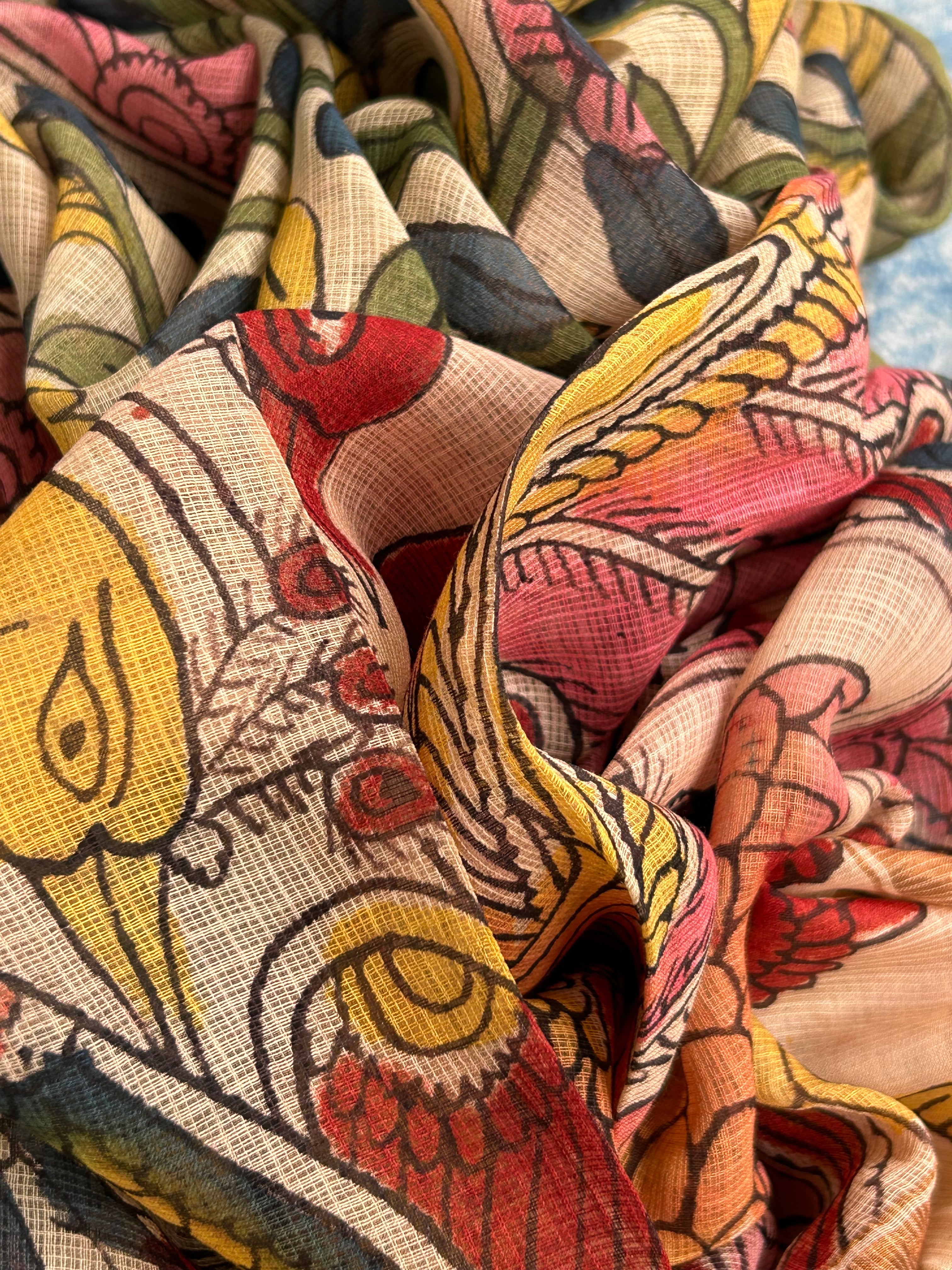 Handwoven Handcrafted Kalamkari Set
