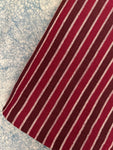 Handspun Handwoven Kotpad Fabric 600 INR/metre - Maroon Stripes