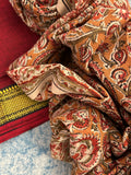 Handwoven Handcrafted Mangalagiri Kalamkari Kurta Dupatta Set