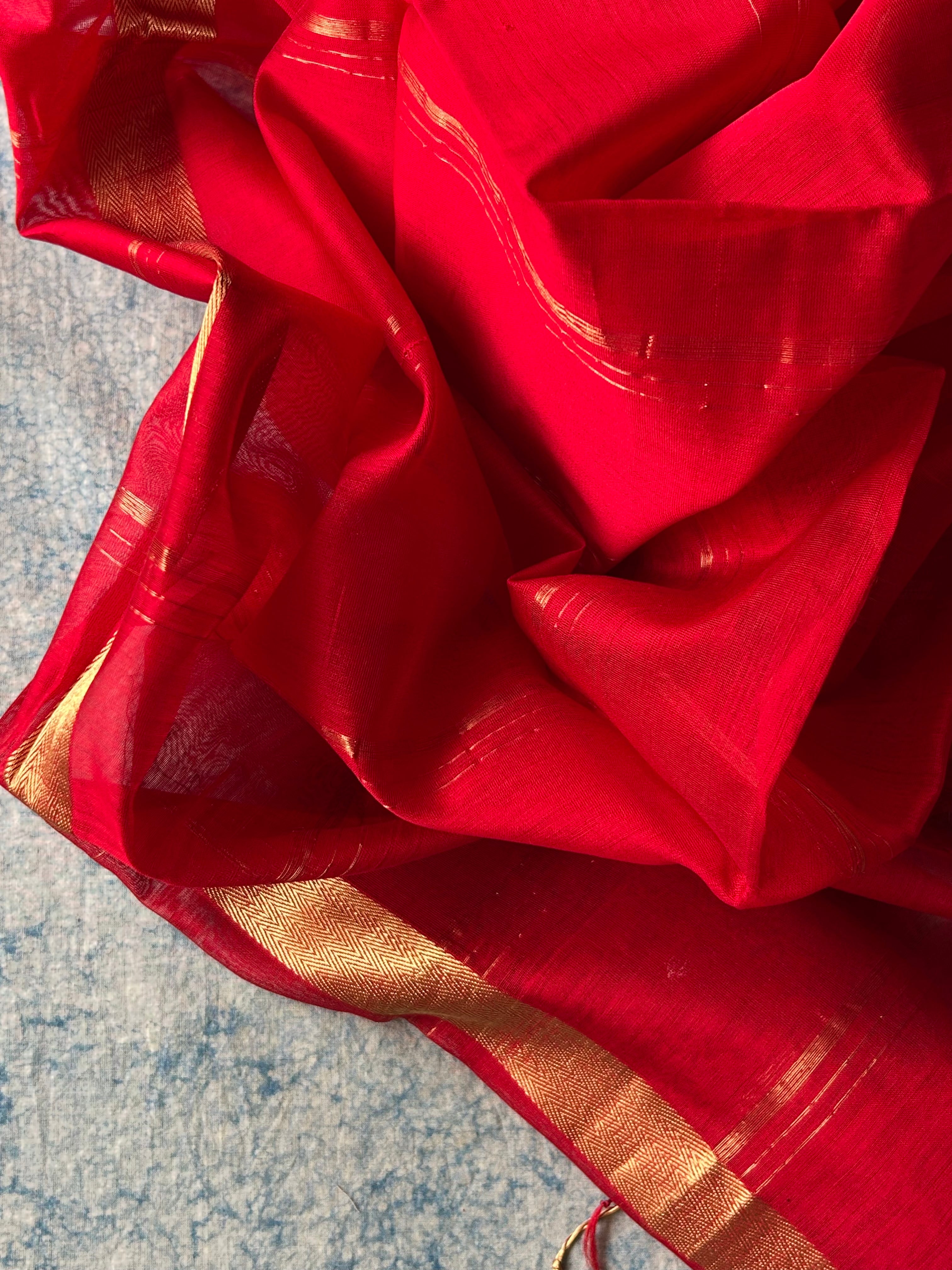 Sindoor - Handwoven Maheshwari Kurta Dupatta Set