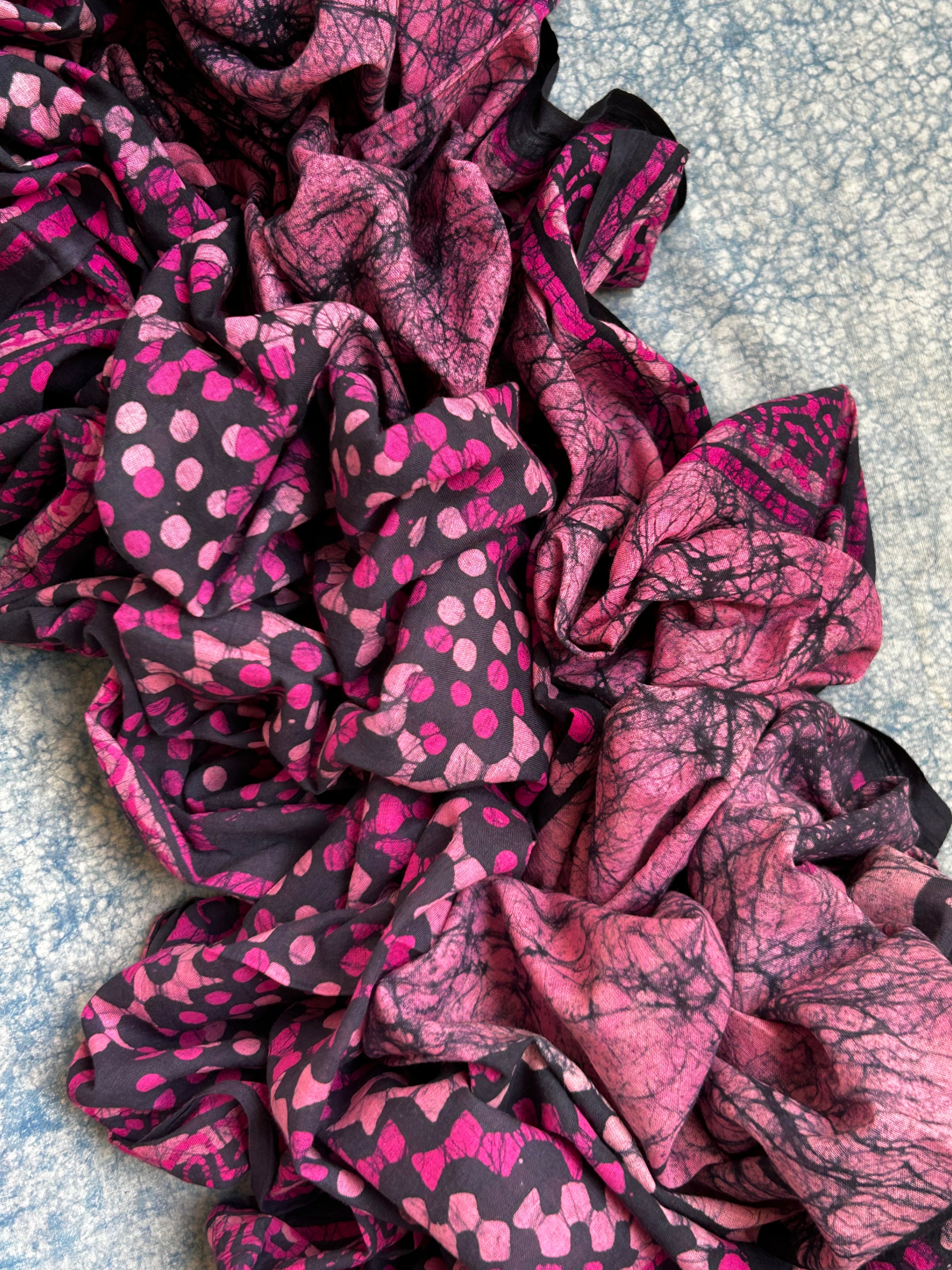 Handblock Batik Cotton Suit