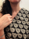 Bagru Handblock Cotton -Black