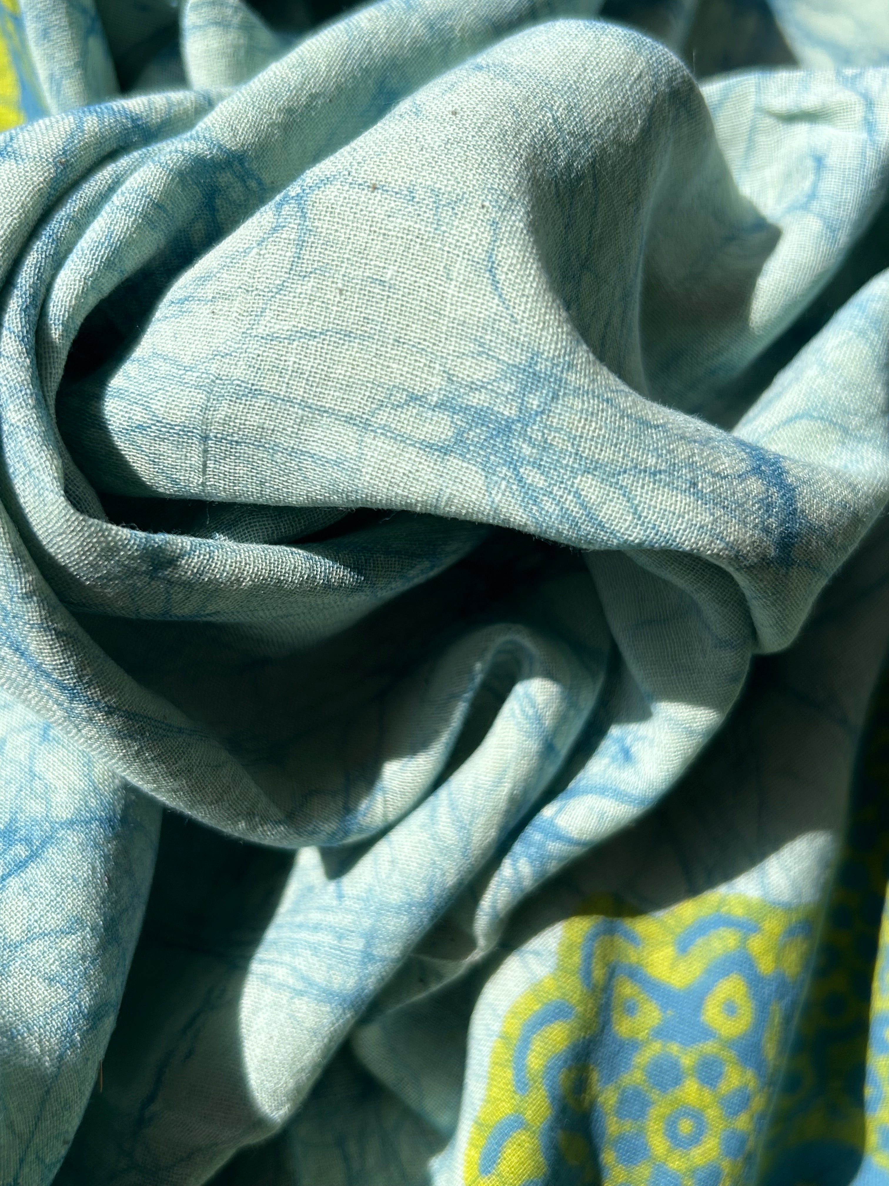 Handblock Batik Cotton Suit