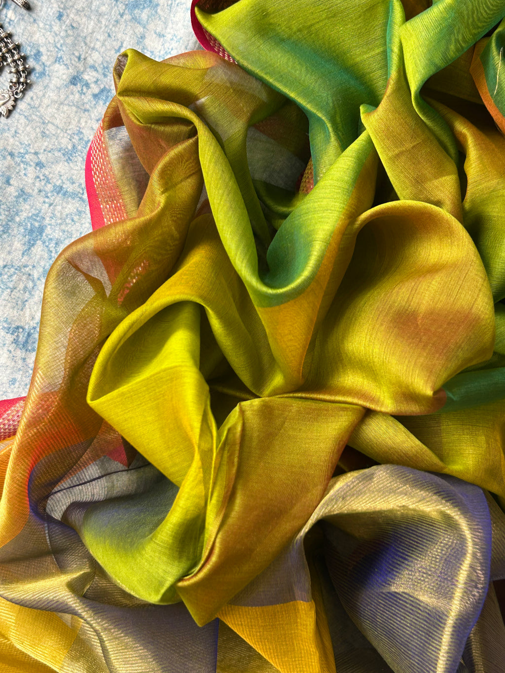 Sangam - Handwoven Maheshwari Kurta Dupatta Set