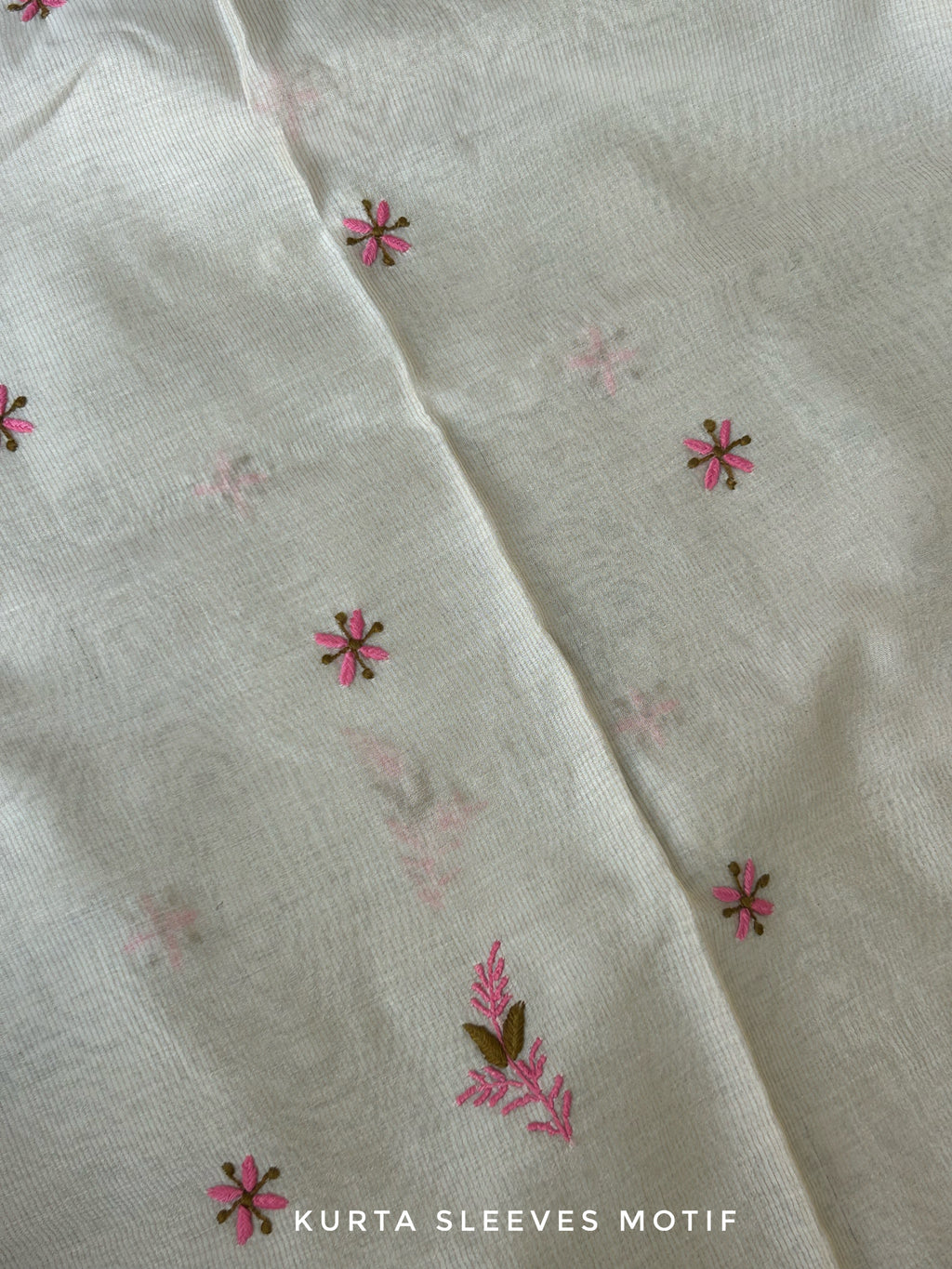 Handwoven Chikankari Work Maheshwari Set