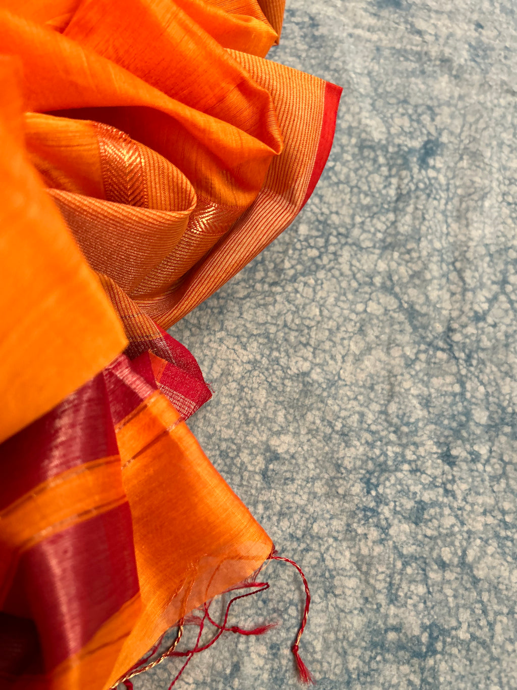 Handwoven Maheshwari Kurta Dupatta Set